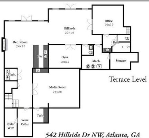 542 Hillside Drive NW, Atlanta, GA 30342