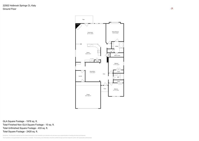 22502 Holbrook Springs Court, Katy, TX 77449
