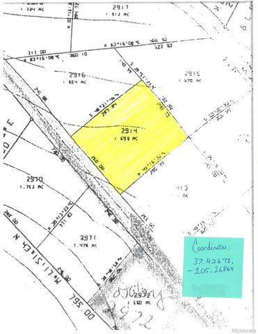 Lot 2914 Forbes Loop, Fort Garland, CO 81133