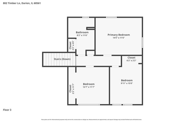 802 Timber Lane, Darien, IL 60561