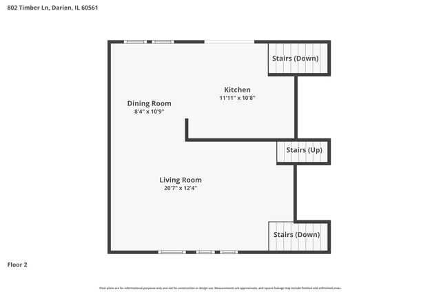 802 Timber Lane, Darien, IL 60561