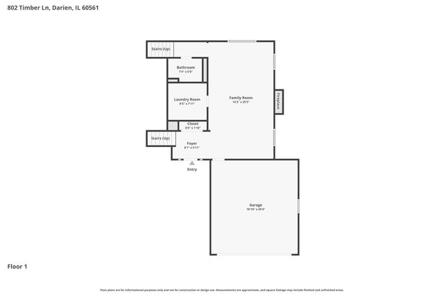 802 Timber Lane, Darien, IL 60561