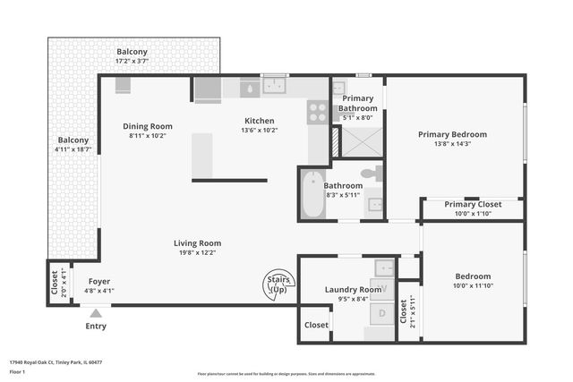 17940 Royal Oak Court 3W, Tinley Park, IL 60477