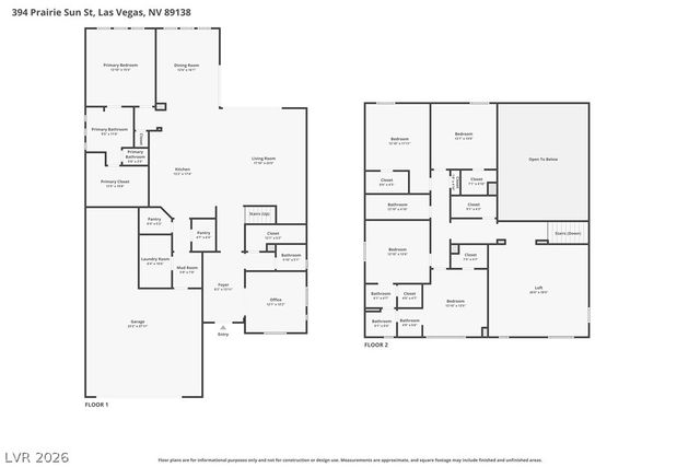 394 Prairie Sun Street, Las Vegas, NV 89138