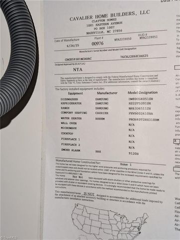 8884 NC Highway 62 S, Yanceyville, NC 27379