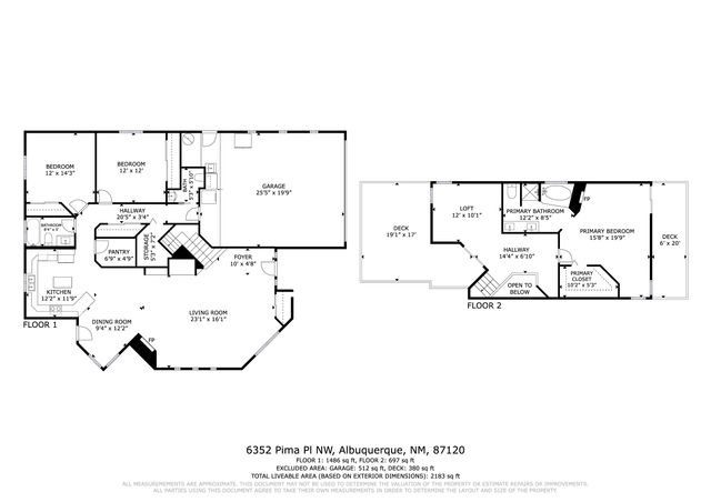 6352 Pima Place NW, Albuquerque, NM 87120