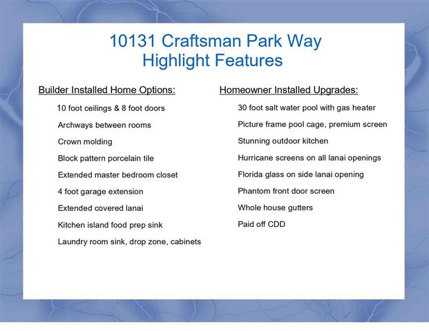 10131 CRAFTSMAN PARK WAY, Palmetto, FL 34221