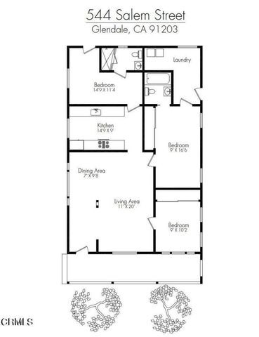 544 Salem Street Front H, Glendale, CA 91203