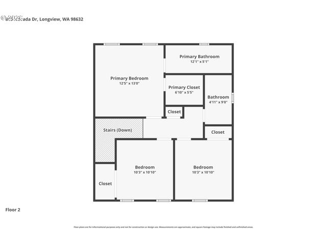 819 S NEVADA Dr, Longview, WA 98632