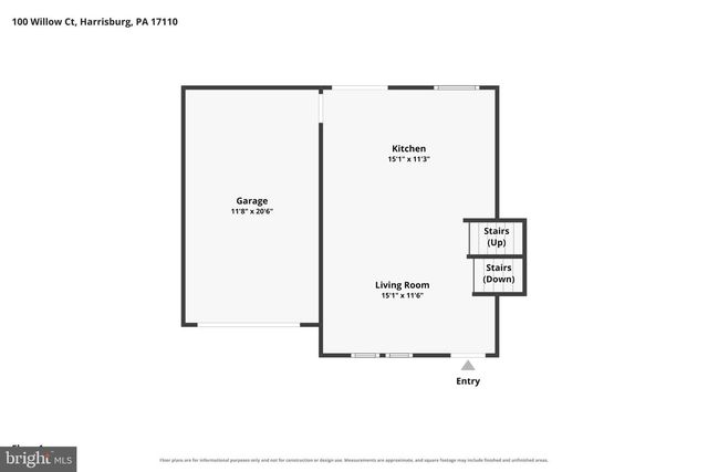 100 WILLOW CT, Harrisburg, PA 17110