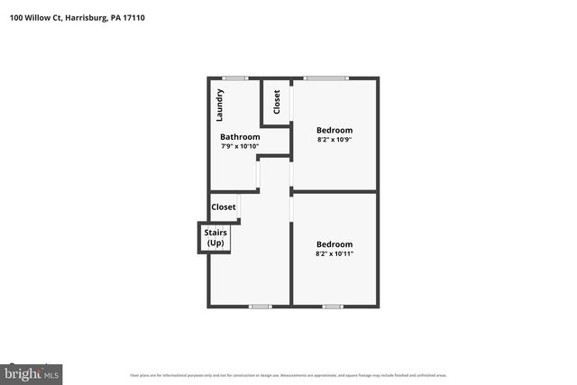 100 WILLOW CT, Harrisburg, PA 17110