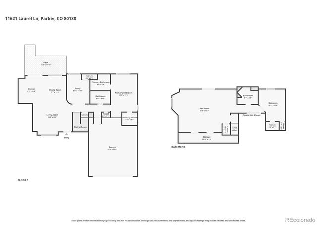11621 Laurel Ln, Parker, CO 80138