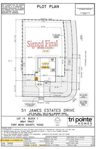 51 James Estates Drive, Fulshear, TX 77441