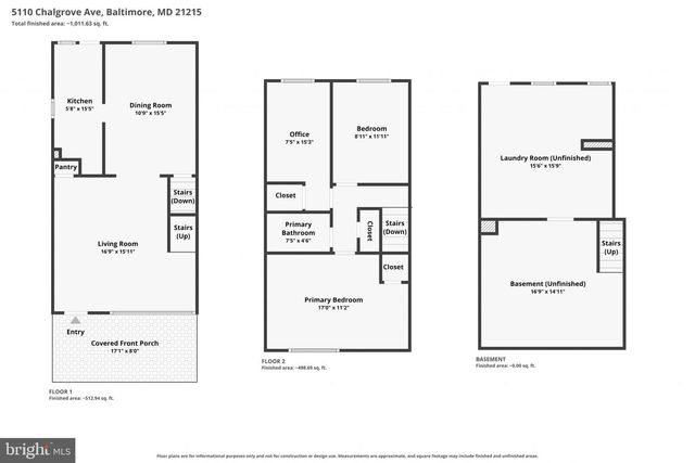 5110 CHALGROVE AVE, Baltimore, MD 21215