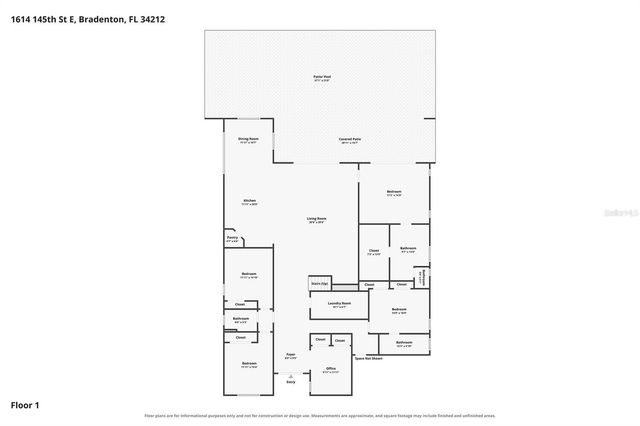 1614 145TH STREET E, Bradenton, FL 34212