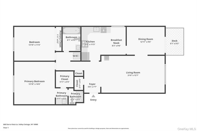 668 Sierra Vista Lane, Valley Cottage, NY 10989