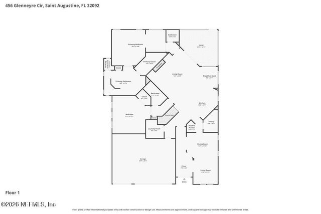 456 GLENNEYRE Circle, St. Augustine, FL 32092