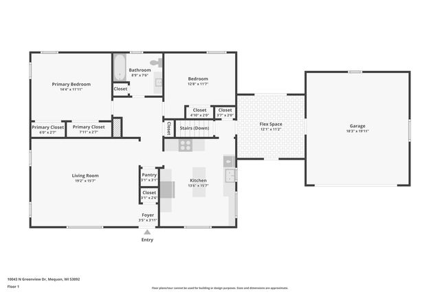 10043 N Greenview DRIVE, Mequon, WI 53092