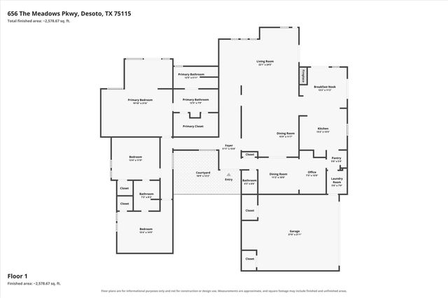 656 The Meadows Parkway, Desoto, TX 75115