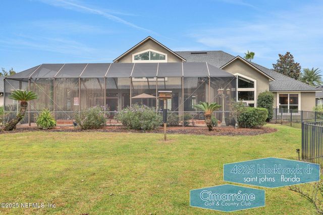 4925 BLACKHAWK Drive, St. Johns, FL 32259