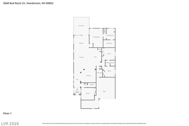 2668 Bad Rock Circle, Henderson, NV 89052
