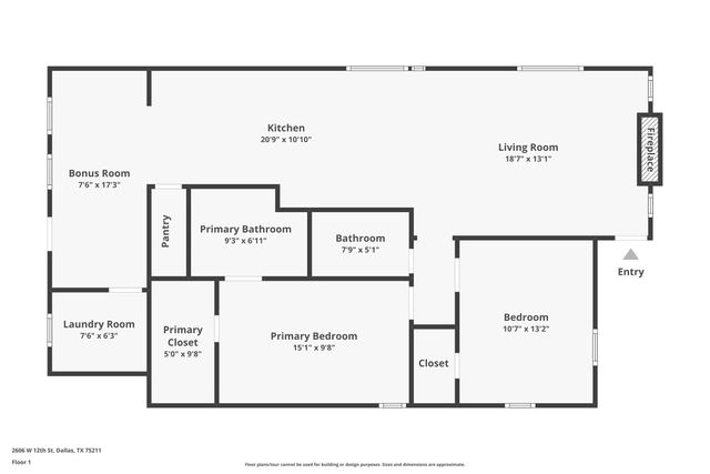 2606 W 12th Street, Dallas, TX 75211