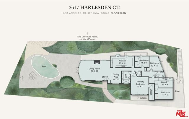 2617 Harlesden Court, Los Angeles, CA 90046