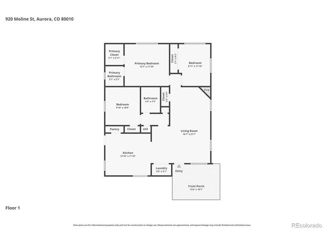 920 Moline St, Aurora, CO 80010