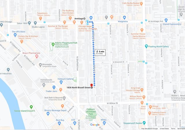 1828 N Bissell Street 2, Chicago, IL 60614