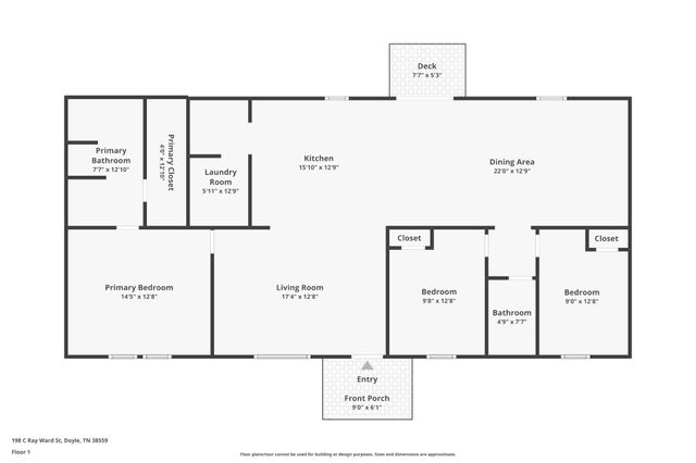 198 C Ray Ward St, Doyle, TN 38559
