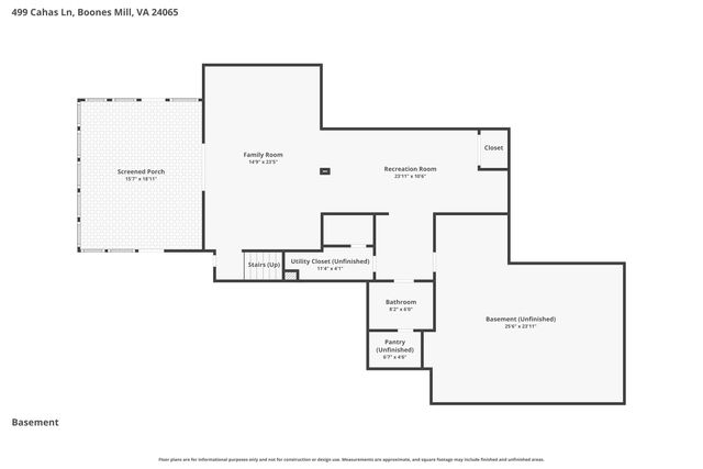 499 Cahas LN, Boones Mill, VA 24065