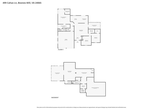 499 Cahas LN, Boones Mill, VA 24065