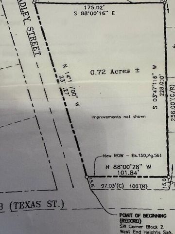 1510 W Texas St Nolan Trace & Bradley St, Leesville, LA 71446