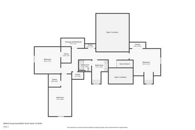 4650 W County Road 650 N, North Salem, IN 46165