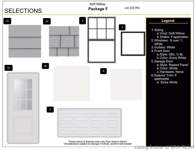 4321 - LOT 222 Deer Springs Trail, Charlestown, IN 47111