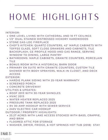 7355 Pisgah Covered Bridge Road, Asheboro, NC 27205