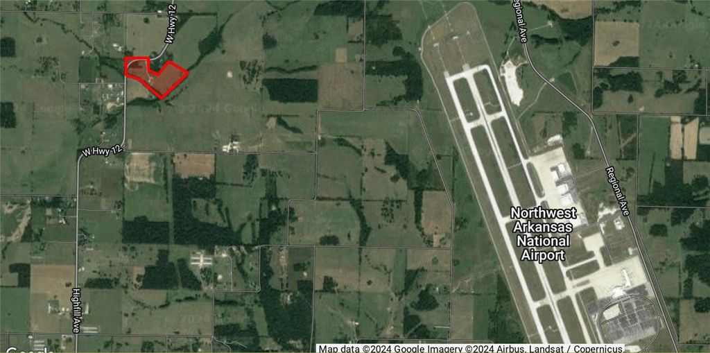 21.61 Acres 1025 W Hwy 12, Bentonville, AR 72713