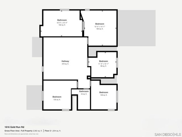 1616 Gold Run Rd, San Diego, CA 91913