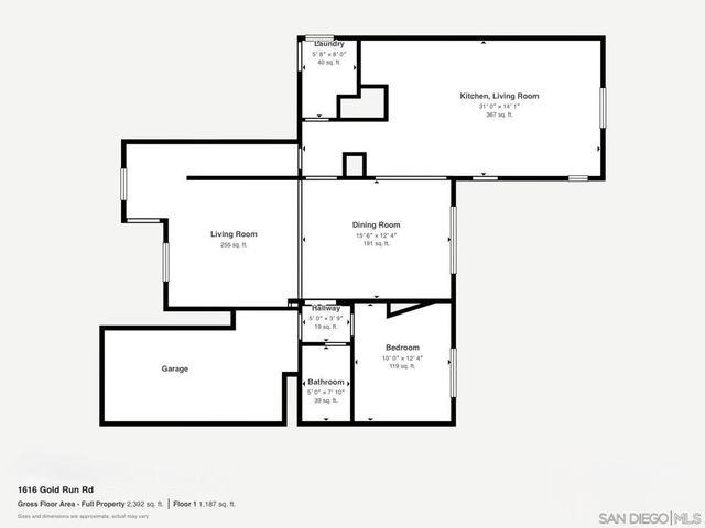 1616 Gold Run Rd, San Diego, CA 91913
