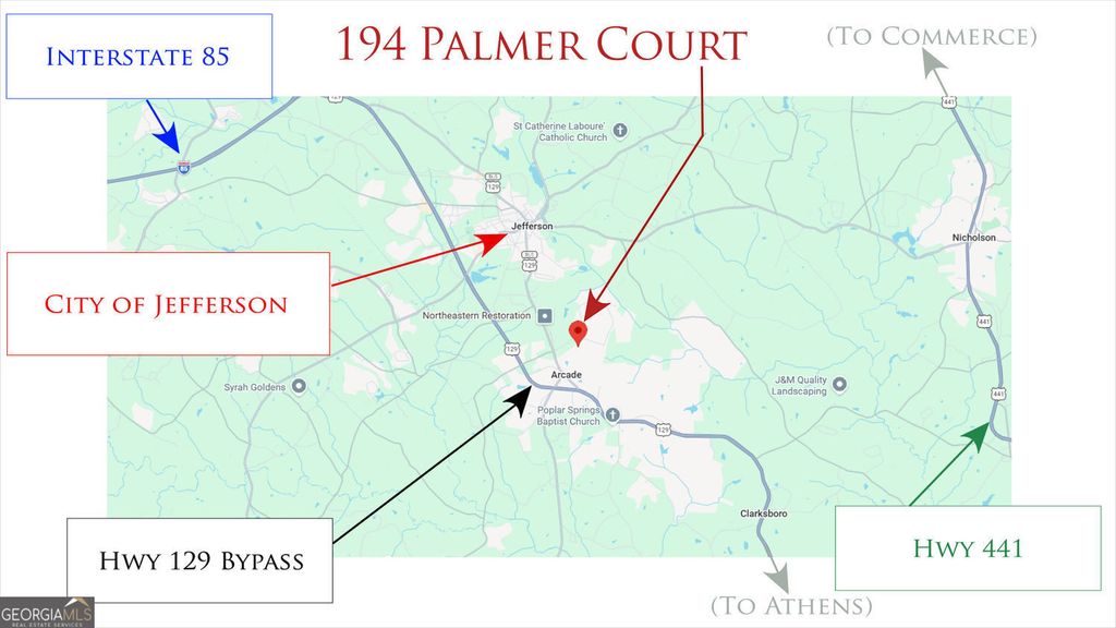 194 Palmer Court, Jefferson, GA 30549 — photo 3