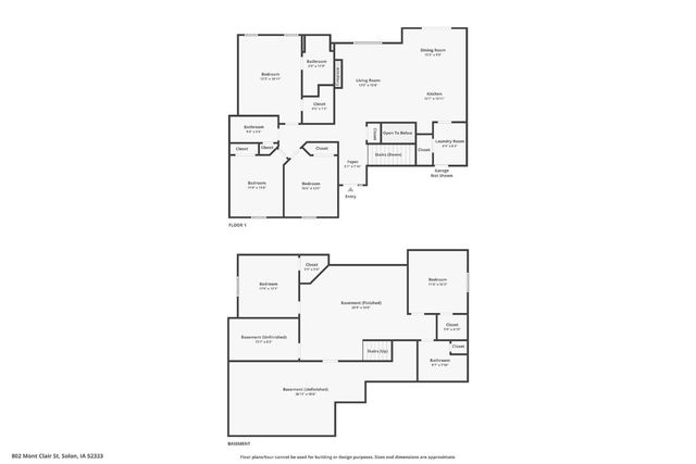 802 Mont Clair, Solon, IA 52333