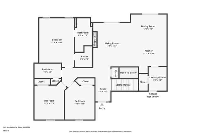 802 Mont Clair, Solon, IA 52333