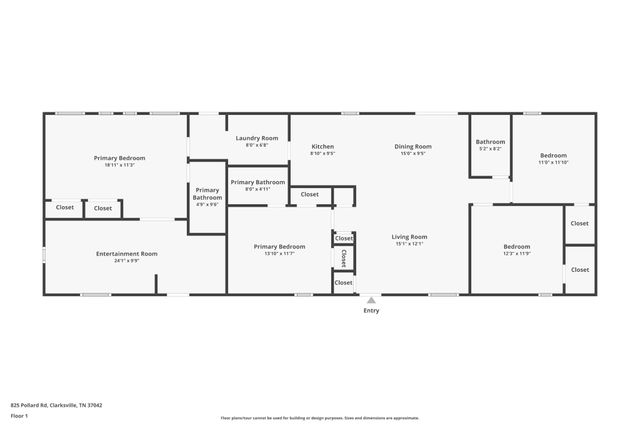 825 Pollard Rd, Clarksville, TN 37042
