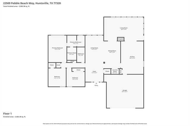 22509 Pebble Beach Way, Huntsville, TX 77320