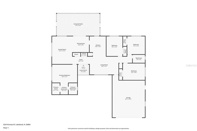 524 PRINCESS PLACE, Lakeland, FL 33803