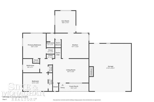 5280 Kreger Street, Sterling Heights, MI 48310