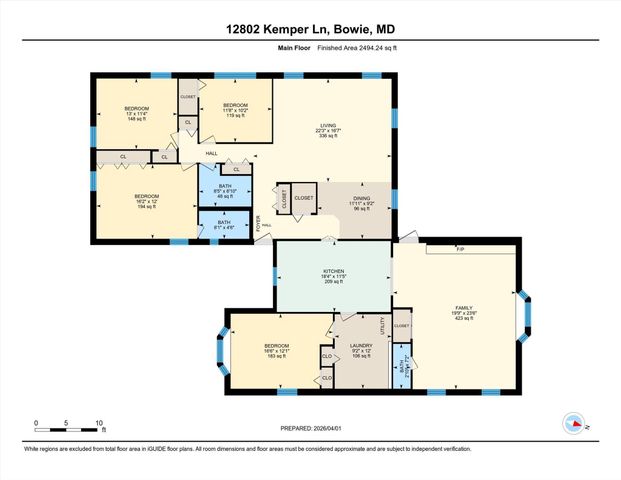 12802 KEMPER LN, Bowie, MD 20715