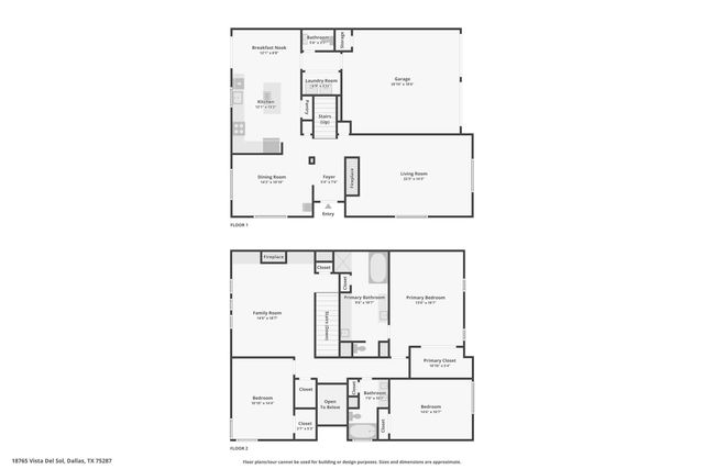 18765 Vista Del Sol, Dallas, TX 75287