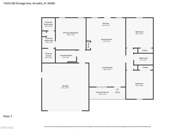 11615 SW Orange AVE, Arcadia, FL 34269