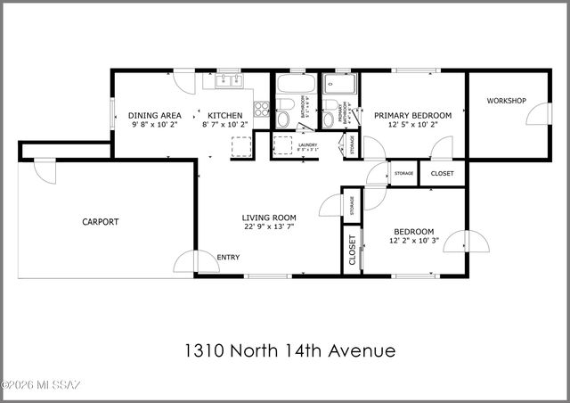 1310 N 14th Avenue, Tucson, AZ 85705